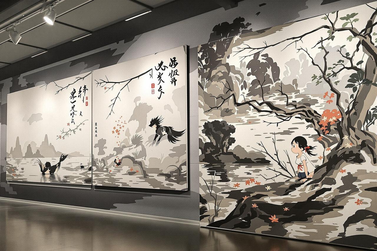 水墨动画的艺术传承:从《小蝌蚪找妈妈》到《雾山五行》 - 漫画免费大全追番茶馆 水墨动画的艺术传承:从《小蝌蚪找妈妈》到《雾山五行》